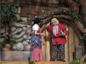 Anthony Gruppuso with snow white